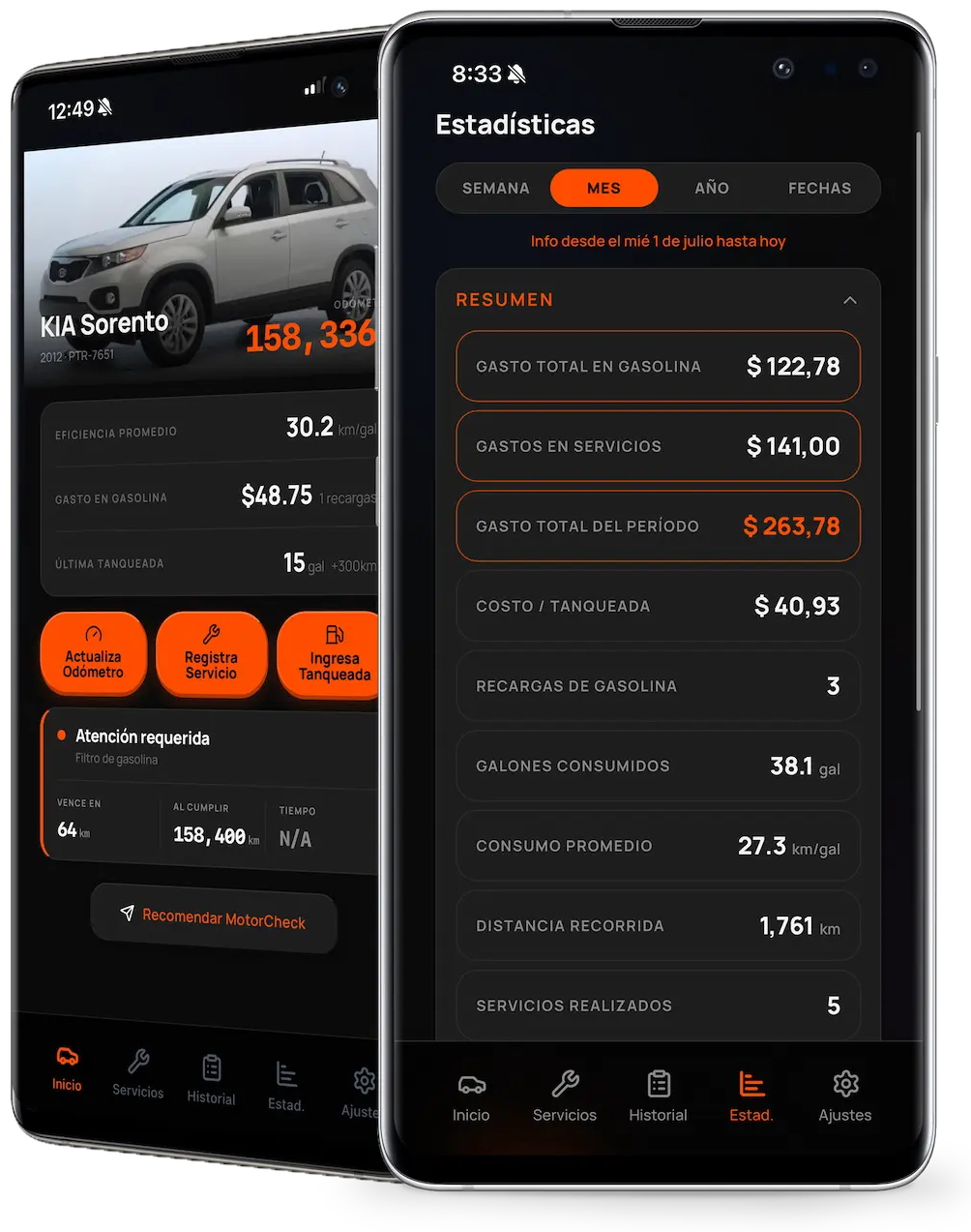 Motorcheck app
