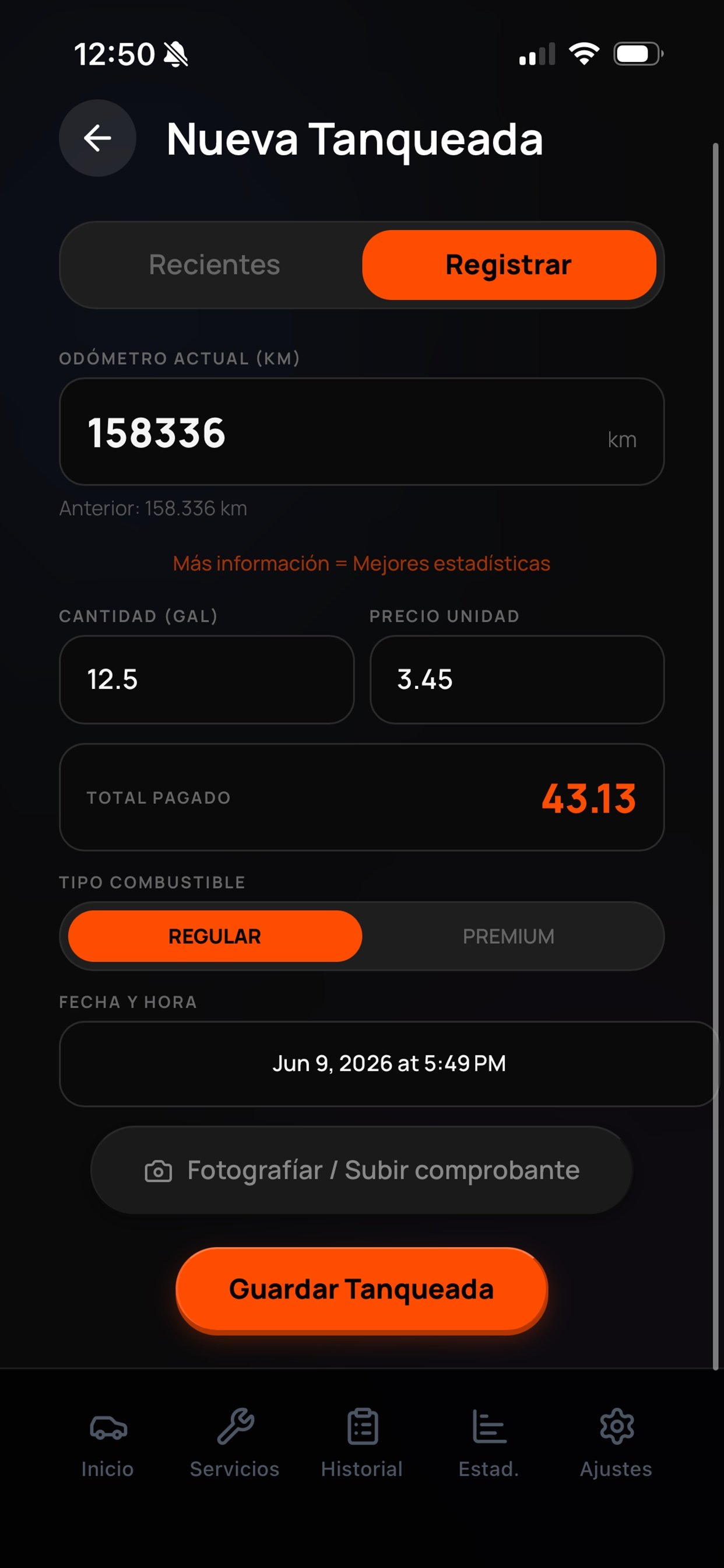 Nueva tanqueada
